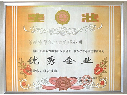 優(yōu)秀企業(yè)